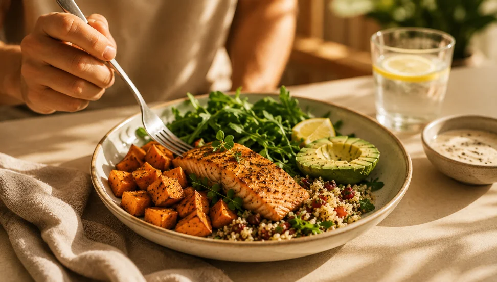 A simple, balanced plate